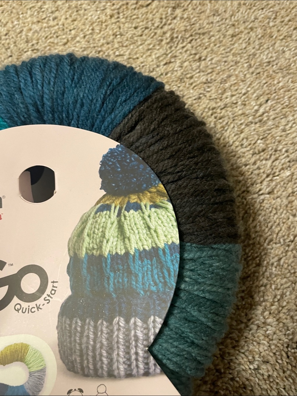 Blue mix yarn 🧶 - Picture 3 of 5